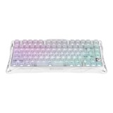 คีย์บอร์ดเกมมิ่ง GravaStar Wireless Mercury K1 Lite - Crystal Aurora