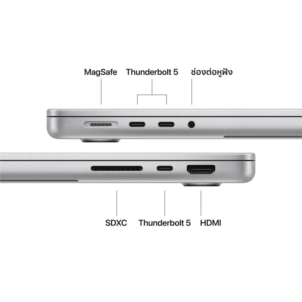 Apple MacBook Pro 14 : M5 Pro chip 15C CPU/16C GPU/24GB/2TB Silver - 2026 (Eng-Keyboard)