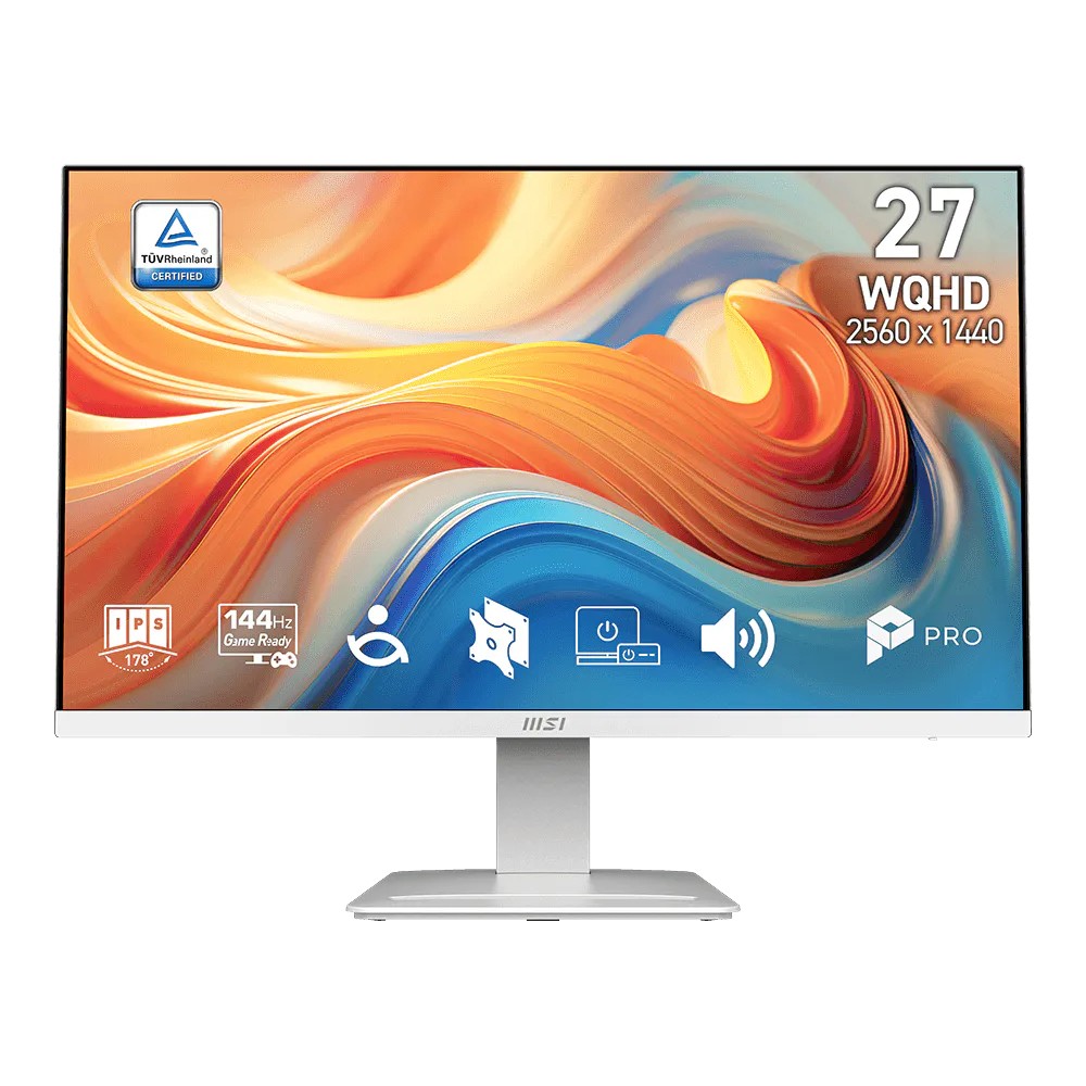 จอมอนิเตอร์ MSI PRO MP273QW E14 (IPS 2K 144Hz AMD FreeSync SPK)