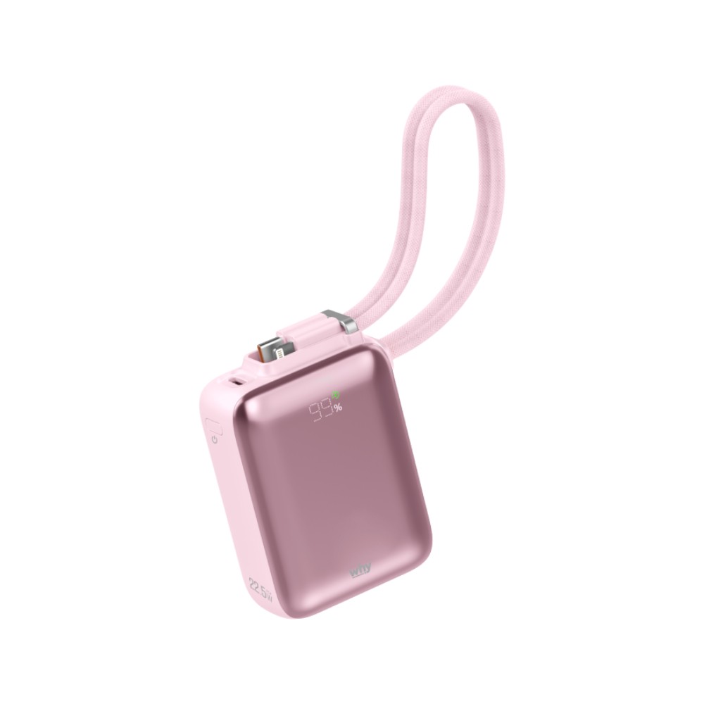 พาวเวอร์แบงค์ WHY 10000 mAh PD22.5W PB-120E Pocket Pink (CCC)