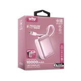 พาวเวอร์แบงค์ WHY 10000 mAh PD22.5W PB-120E Pocket Pink (CCC)