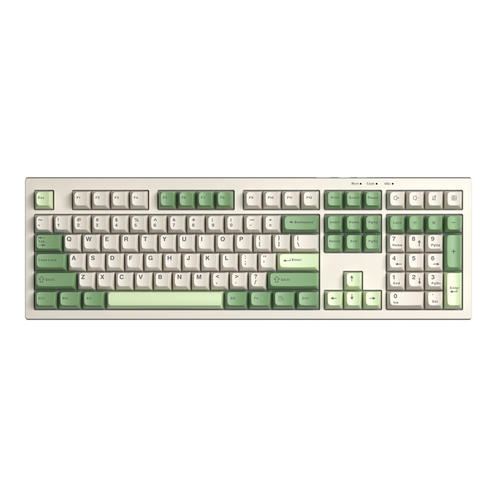 คีย์บอร์ดเกมมิ่ง AULA S102 Green