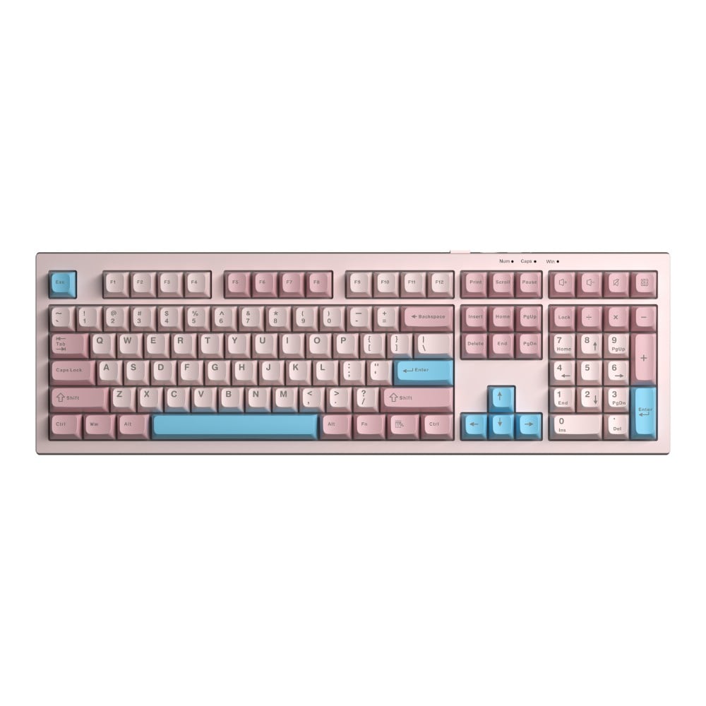 คีย์บอร์ดเกมมิ่ง AULA S102 Pink