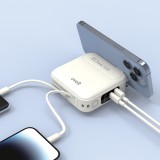 พาวเวอร์แบงค์ UVolt 15000 mAh Built-In Cable 3-in-1 22.5W UVP15AC-02 Cream (CCC)