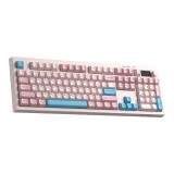 คีย์บอร์ดเกมมิ่ง AULA S102PRO Pink