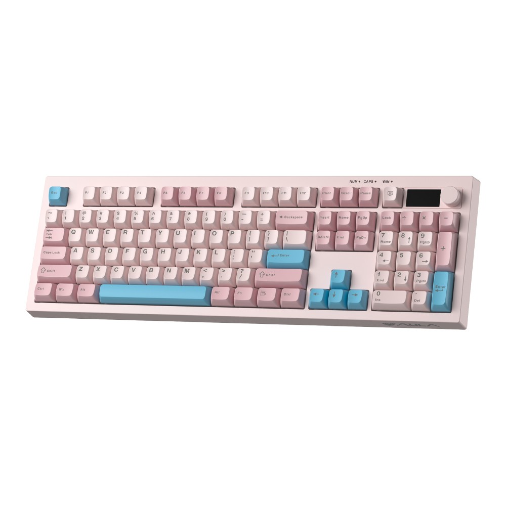 คีย์บอร์ดเกมมิ่ง AULA S102PRO Pink