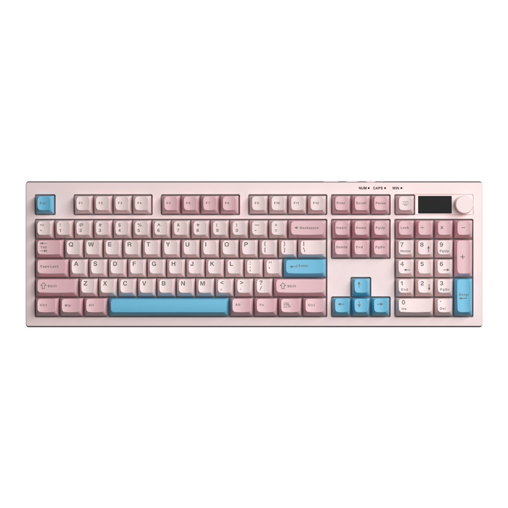 คีย์บอร์ดเกมมิ่ง AULA S102PRO Pink