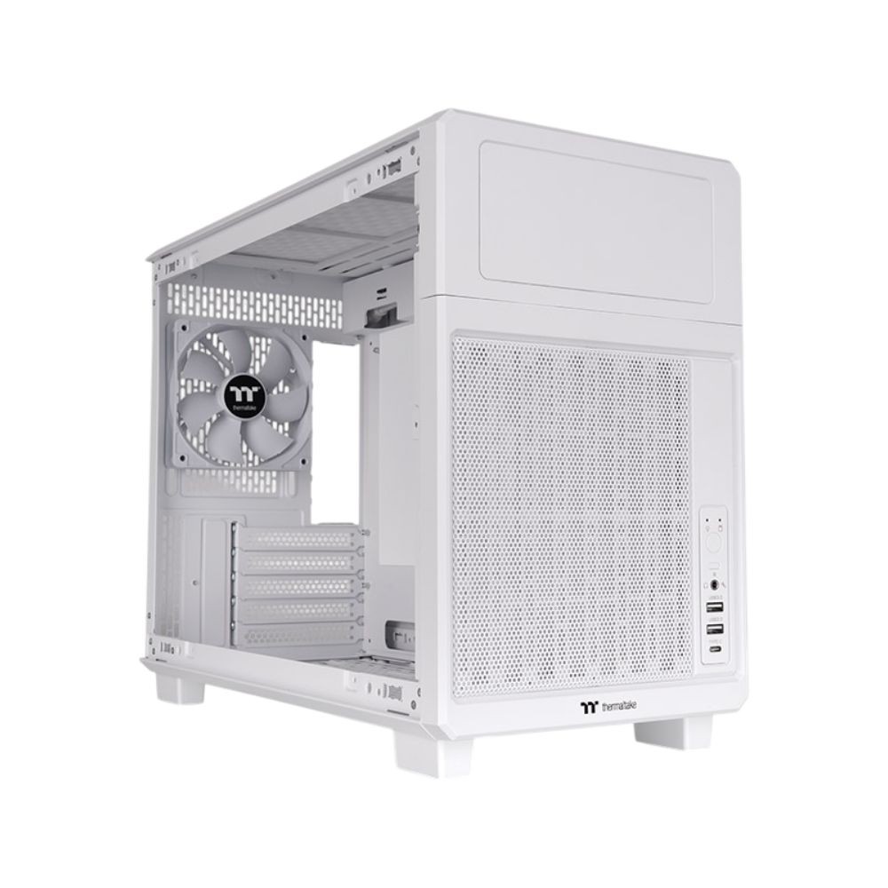 เคสคอมพิวเตอร์ THERMALTAKE TR200 Snow Micro-Tower (CA-11L-00S6NN-00)