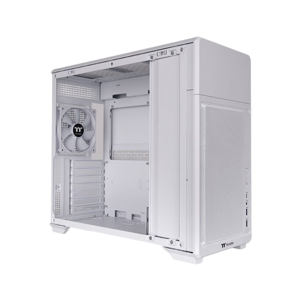 เคสคอมพิวเตอร์ THERMALTAKE TR300 Snow TG Mid-Tower (CA-11M-00M6WN-00)