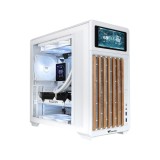 เคสคอมพิวเตอร์ THERMALTAKE TR300 WS Snow Mid-Tower (CA-11M-00M6WN-WS)