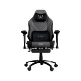 เก้าอี้เกมมิ่ง Tengu Ozama Alpha Fabric Black + Footrest