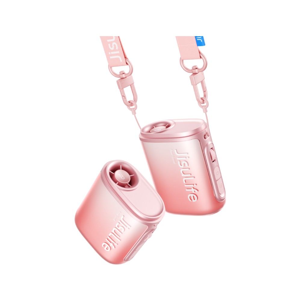 พัดลมพกพา Jisulife Neck Fan 5 - Pink