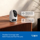 กล้องวงจรปิด TP-Link Tapo C245D Indoor/Outdoor Dual Lens Pan/Tilt (3MP+3MP)
