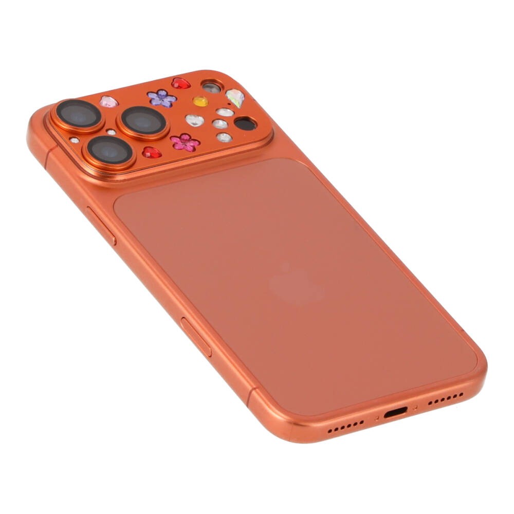 ฟิล์มกันเลนส์ KING KONG iPhone 17 Pro Max Candy Crystal Cosmic Orange