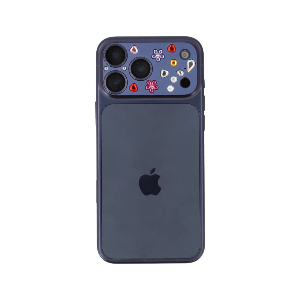 ฟิล์มกันเลนส์ KING KONG iPhone 17 Pro Max Candy Crystal Dark Blue