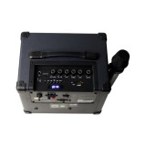 ลำโพงบลูทูธ Sherman Karaoke APS-101 Wireless Mic Black