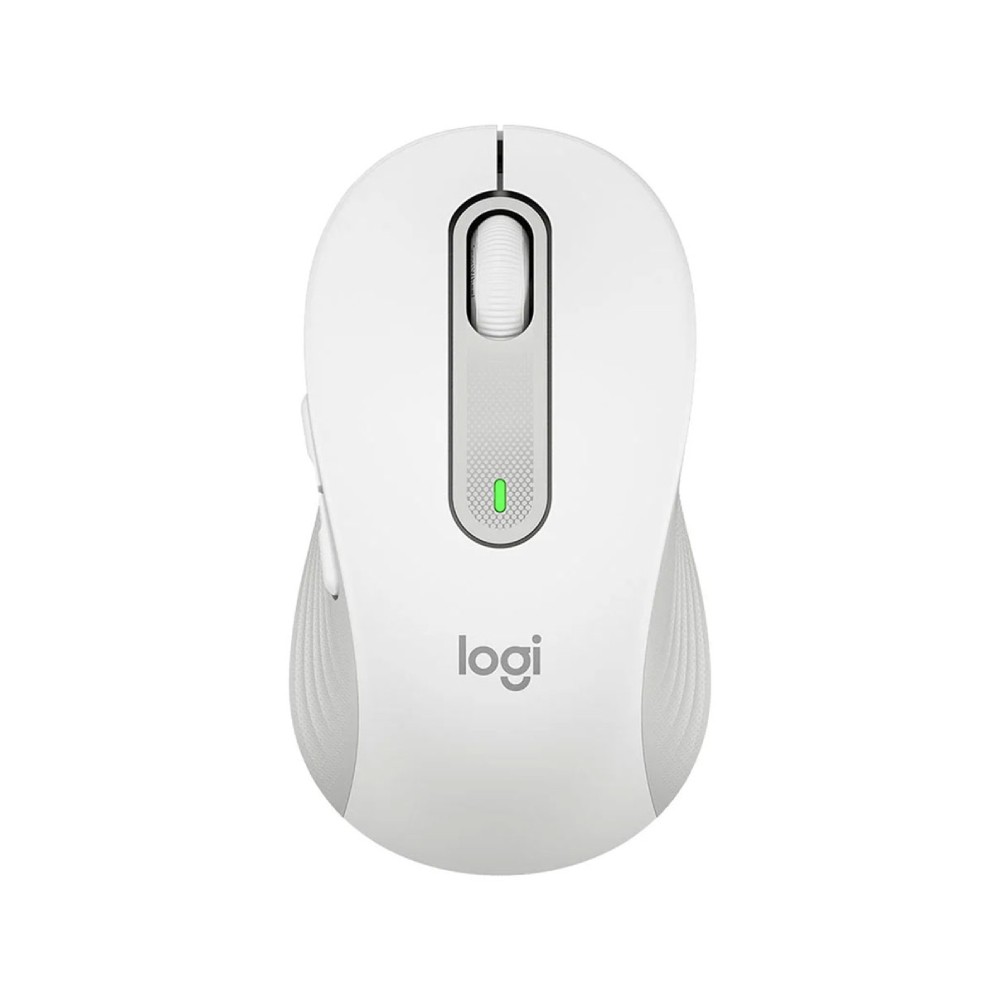 เมาส์ไร้สาย Logitech Bluetooth Mouse M650 Signature Off White