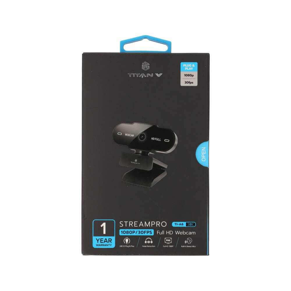 กล้องเว็บแคม TITANV StreamPro FULL HD 1080P