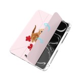 เคส Mutural iPad Air 6/7/8 11" 2026 (M2/M3/M4) THE CAT - Pink