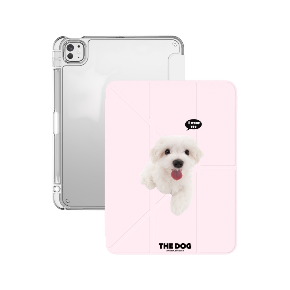เคส Mutural iPad Gen 10/11th 2025 THE DOG - Pink
