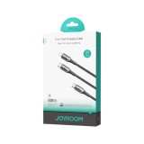 สายชาร์จ JOYROOM RapidX Series 100W 2-in-1 1.5m Dark Gray (S-A57)