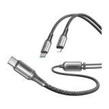 สายชาร์จ JOYROOM RapidX Series 100W 2-in-1 1.5m Dark Gray (S-A57)
