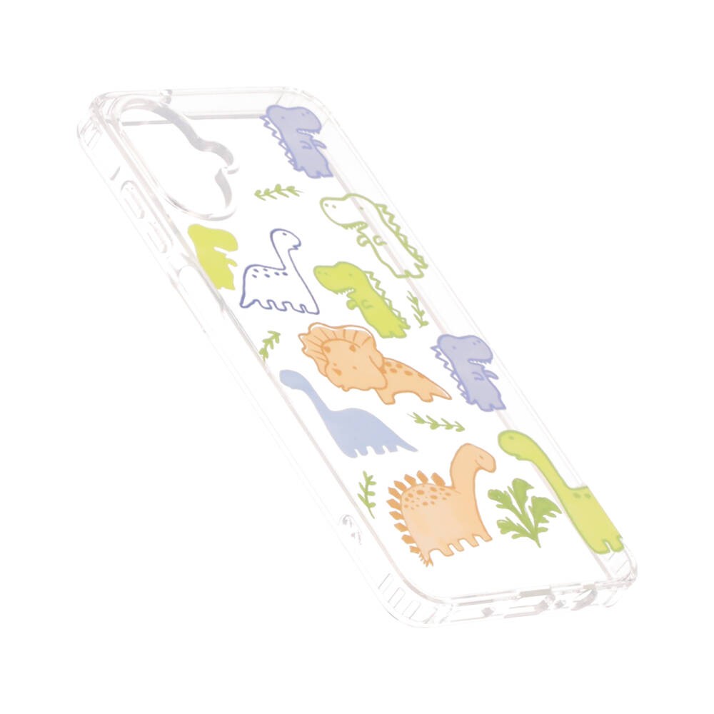 เคส FOX Samsung Galaxy A07 (4G) Dino Friends Clear