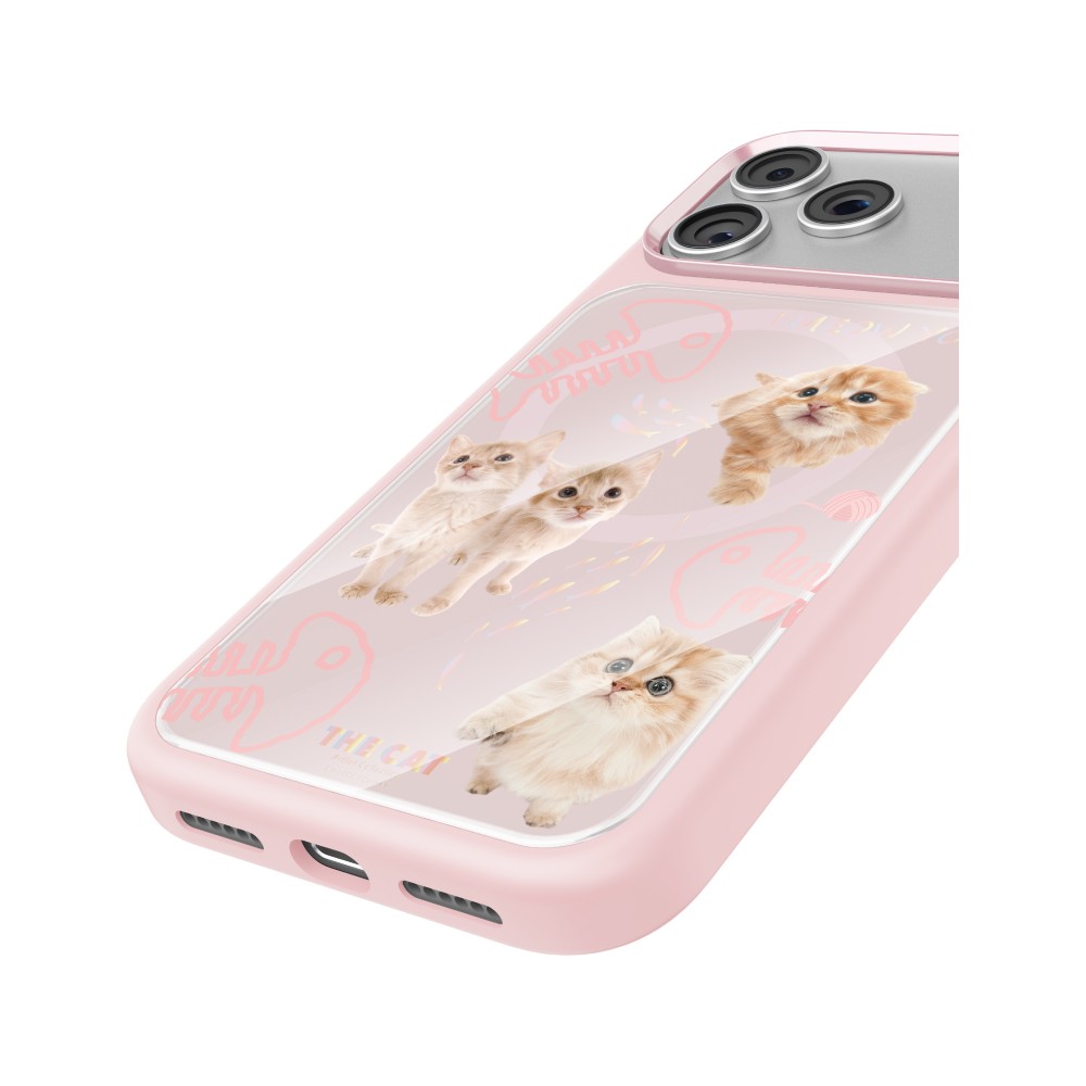 เคส Mutural iPhone 17 Pro Max THE CAT - Pink