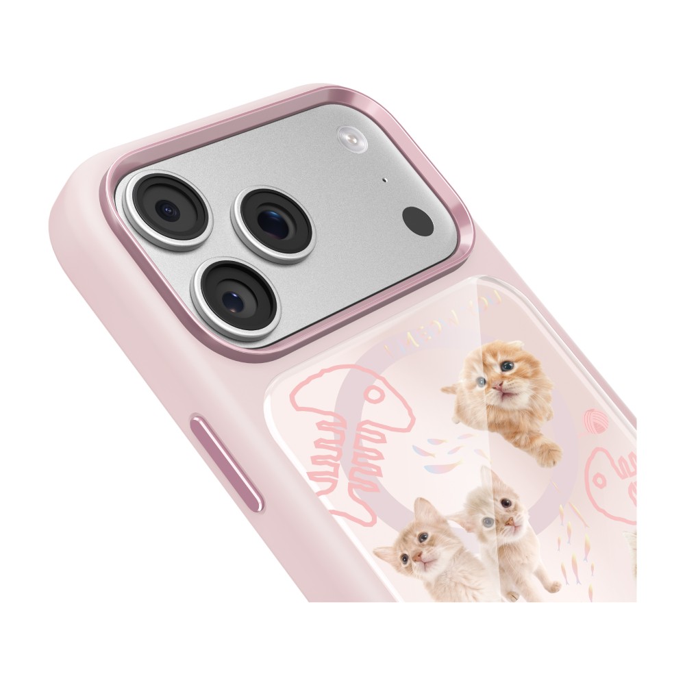 เคส Mutural iPhone 17 Pro Max THE CAT - Pink