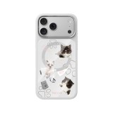 เคส Mutural iPhone 17 Pro Max THE CAT - White