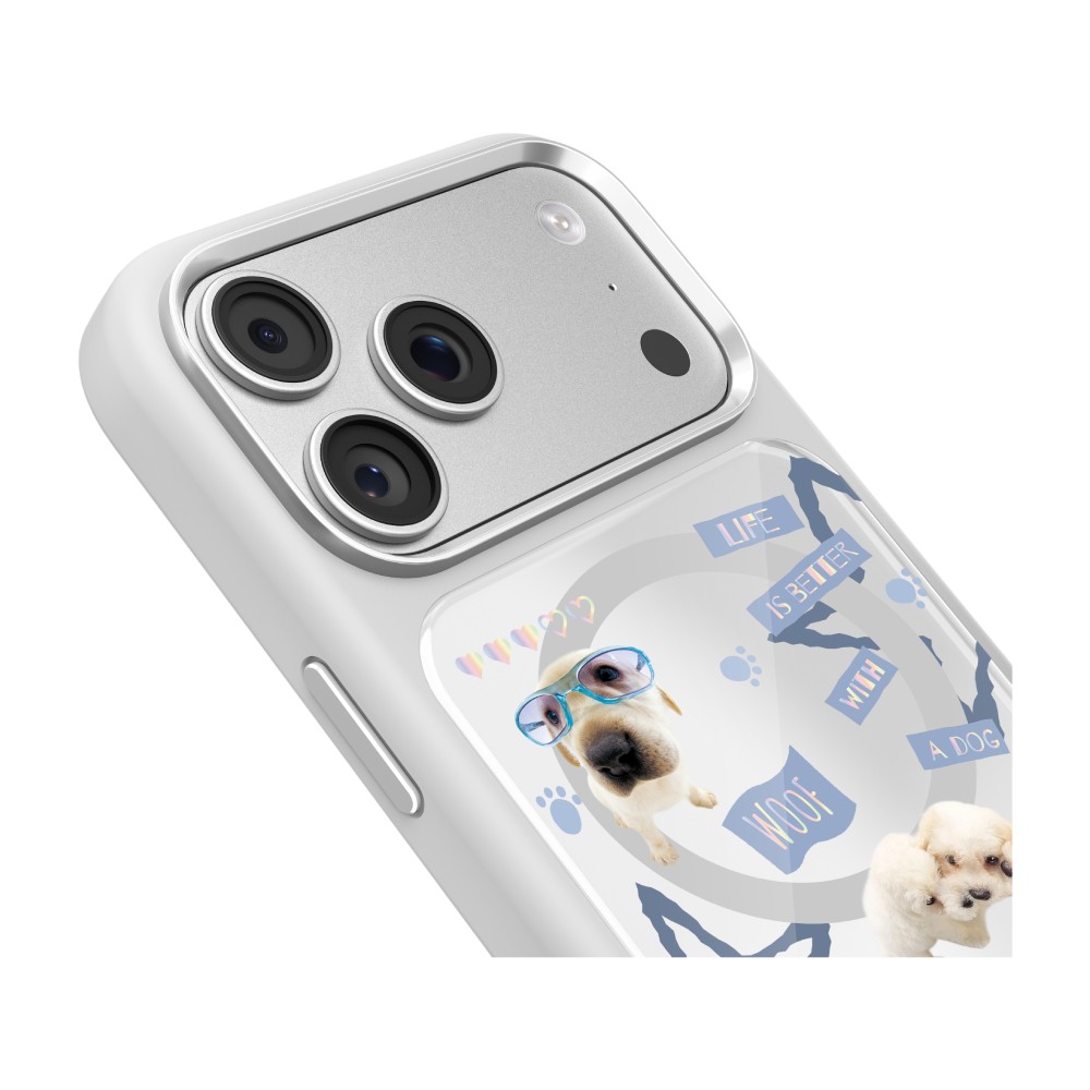 เคส Mutural iPhone 17 Pro Max THE DOG - White