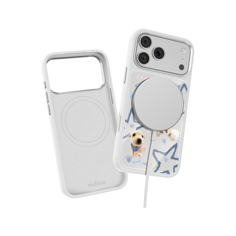เคส Mutural iPhone 17 Pro Max THE DOG - White