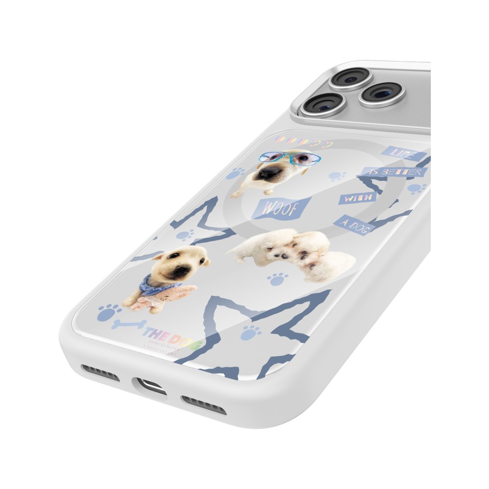 เคส Mutural iPhone 17 Pro Max THE DOG - White