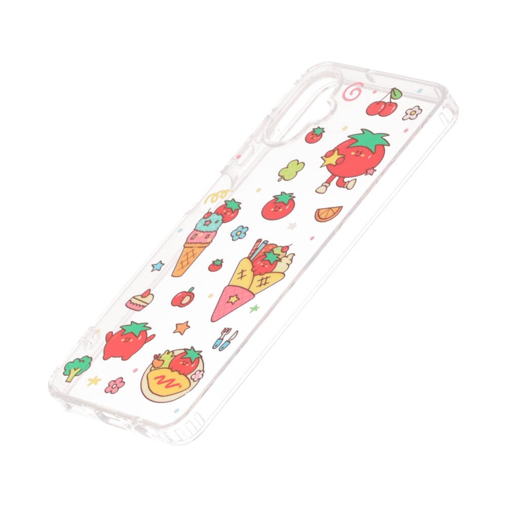 FOX x PLEASENJOY เคส Samsung Galaxy A06 (5G) Happy Tomato Clear