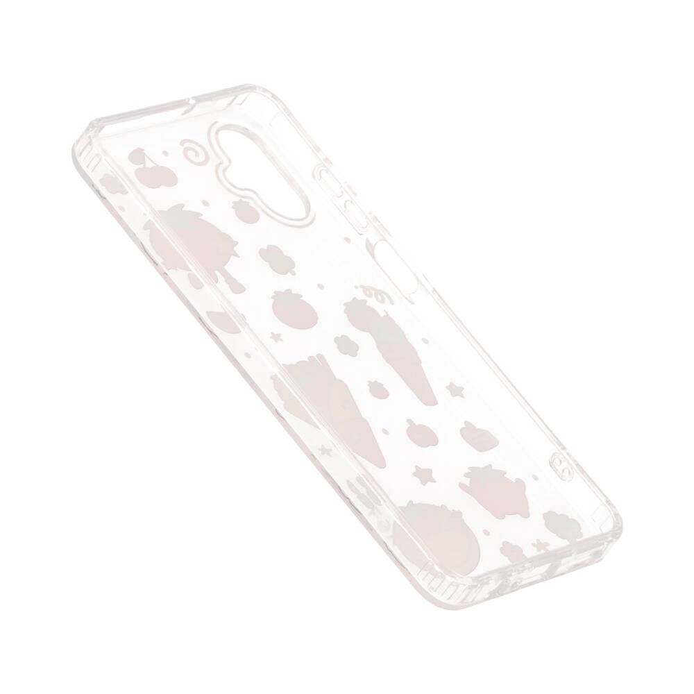 FOX x PLEASENJOY เคส Samsung Galaxy A06 (5G) Happy Tomato Clear