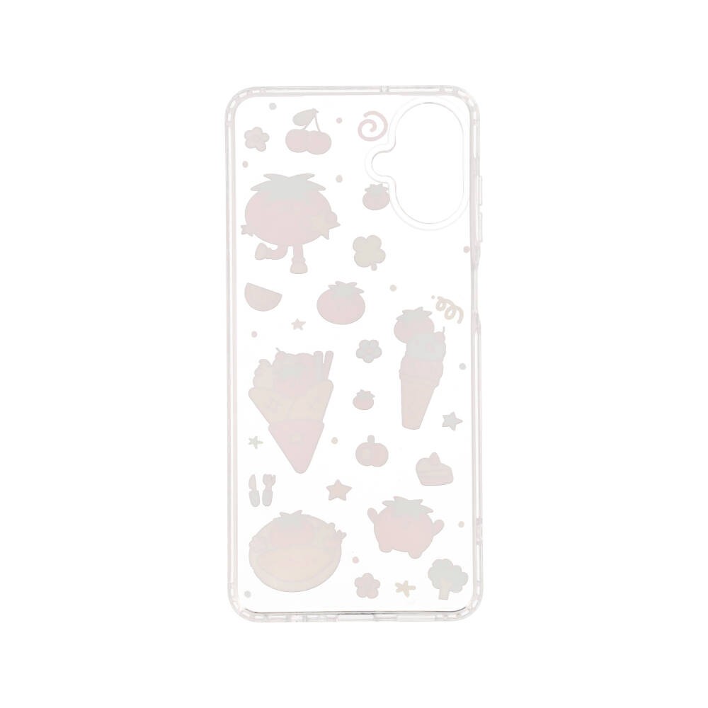 FOX x PLEASENJOY เคส Samsung Galaxy A07 (4G) Happy Tomato Clear
