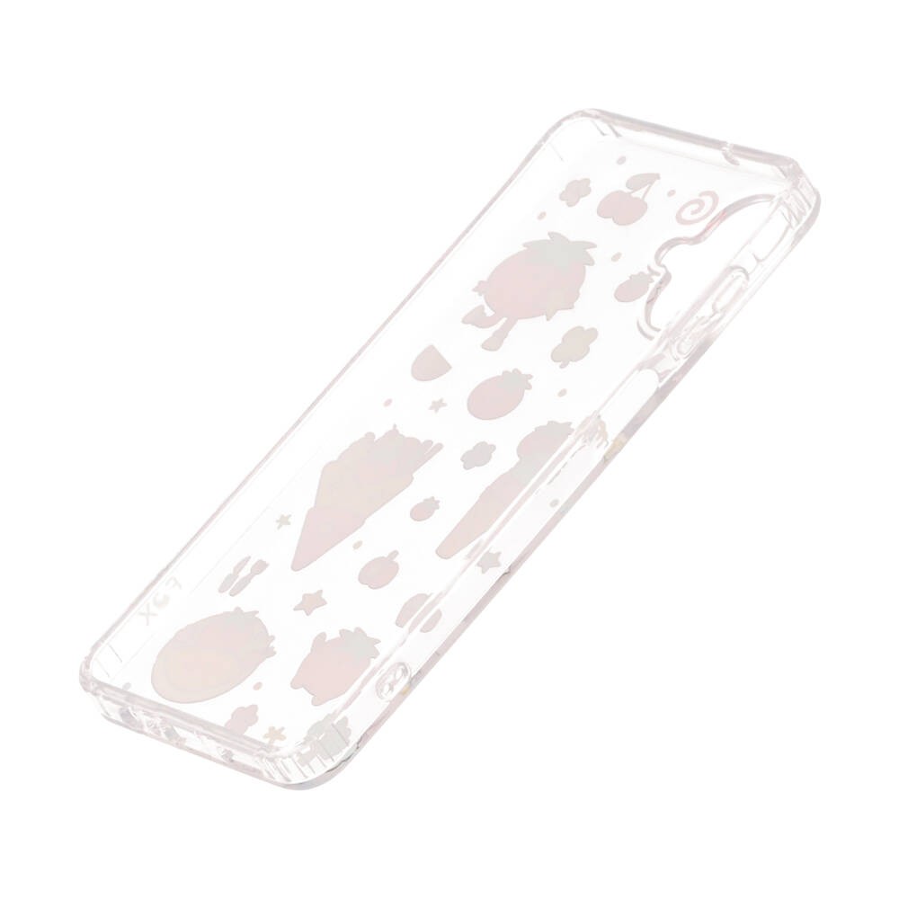 FOX x PLEASENJOY เคส Samsung Galaxy A07 (4G) Happy Tomato Clear
