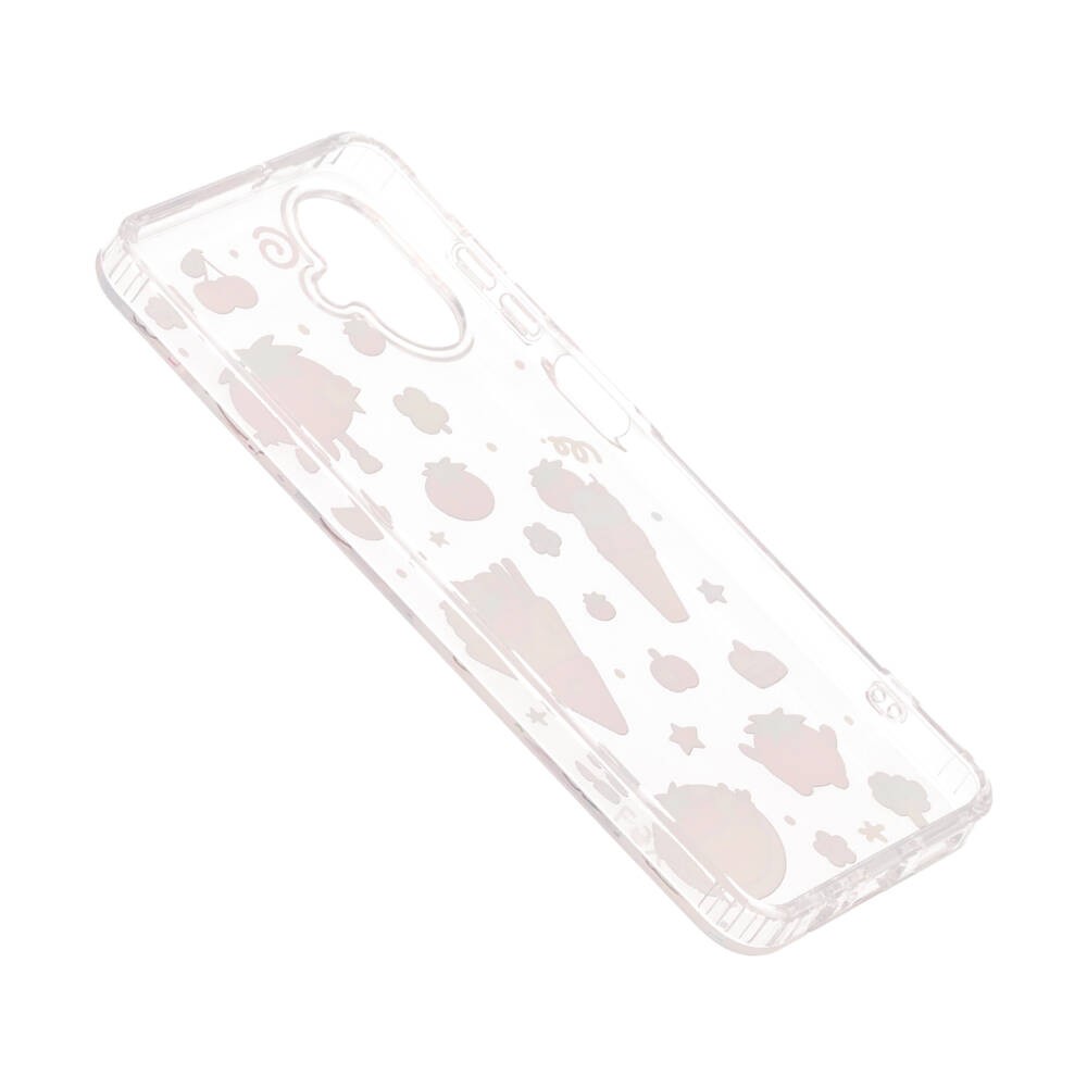 FOX x PLEASENJOY เคส Samsung Galaxy A07 (4G) Happy Tomato Clear