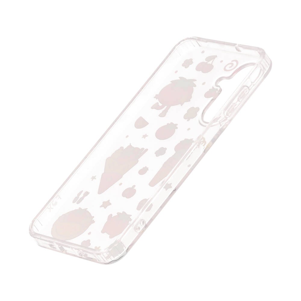 FOX x PLEASENJOY เคส Samsung Galaxy A17 (5G) Happy Tomato Clear