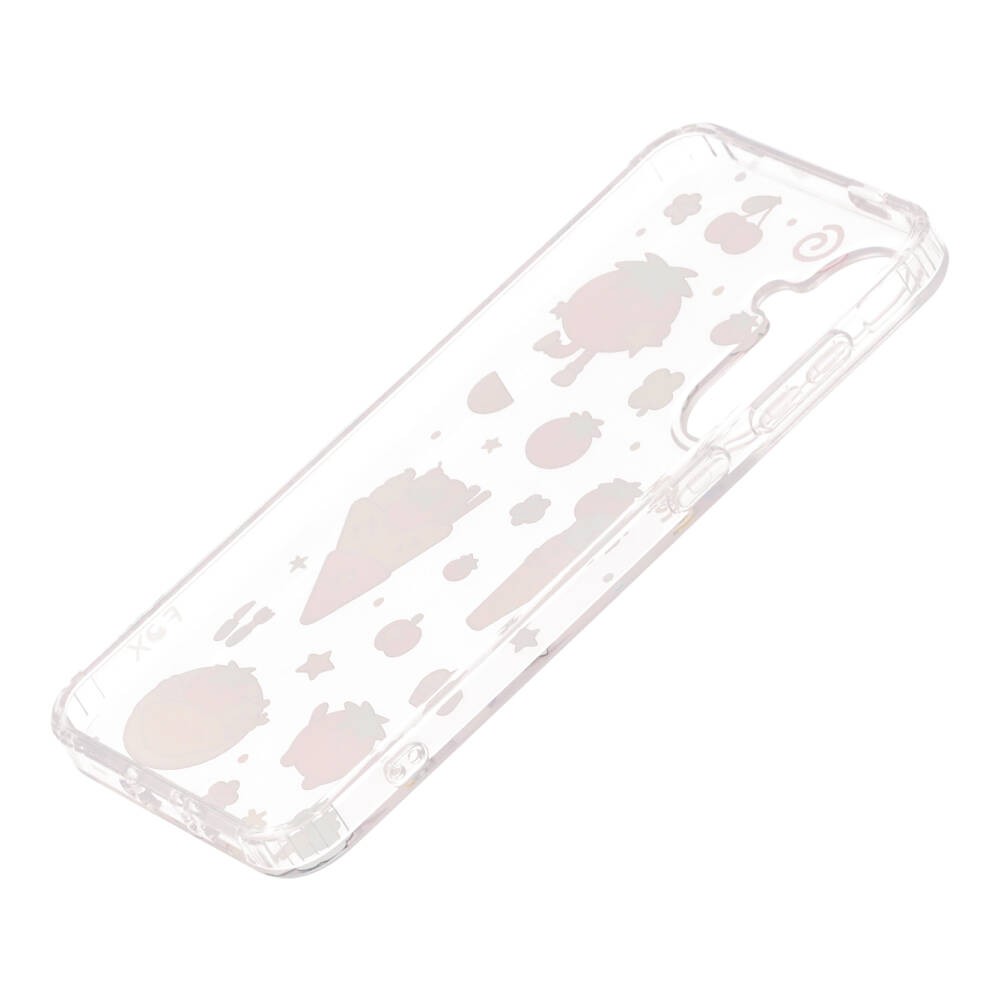 FOX x PLEASENJOY เคส Samsung Galaxy A56 (5G) Happy Tomato Clear