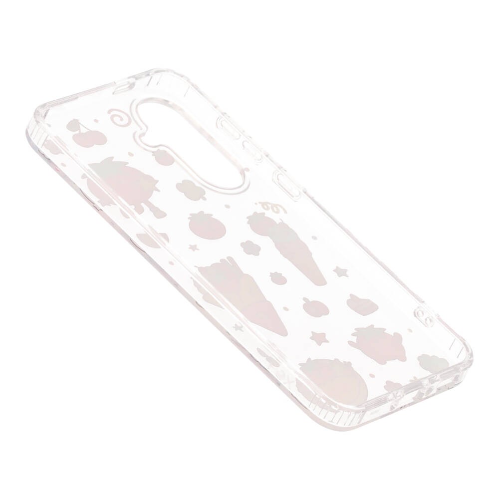 FOX x PLEASENJOY เคส Samsung Galaxy A56 (5G) Happy Tomato Clear