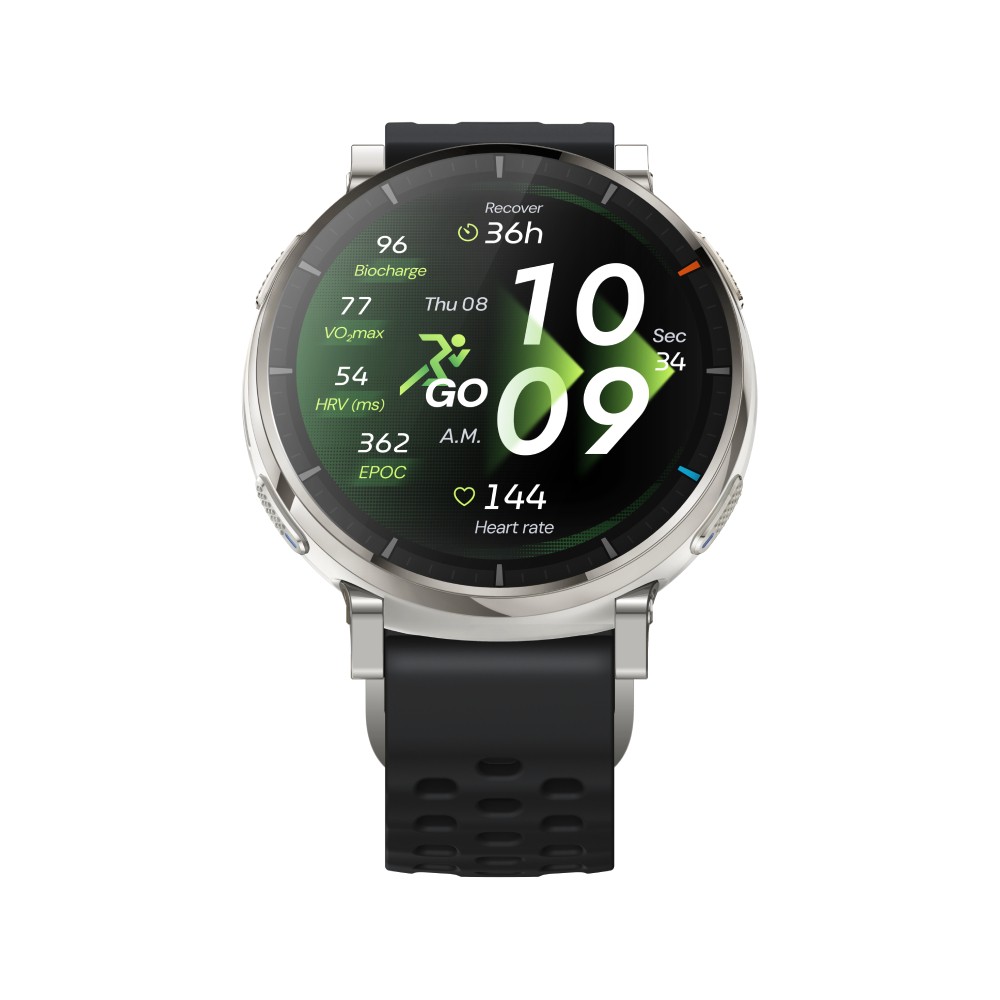 สมาร์ทวอทช์ Amazfit Active 3 Premium Apex Silver