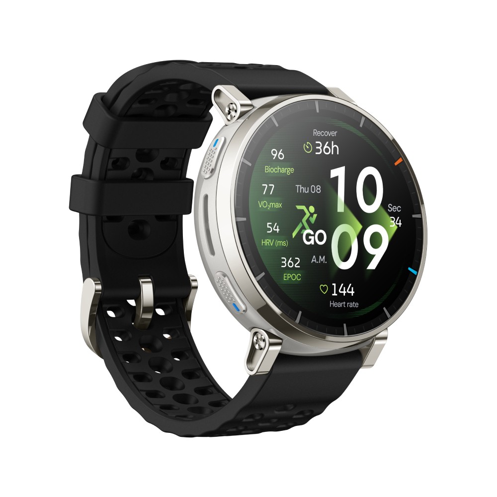 สมาร์ทวอทช์ Amazfit Active 3 Premium Apex Silver