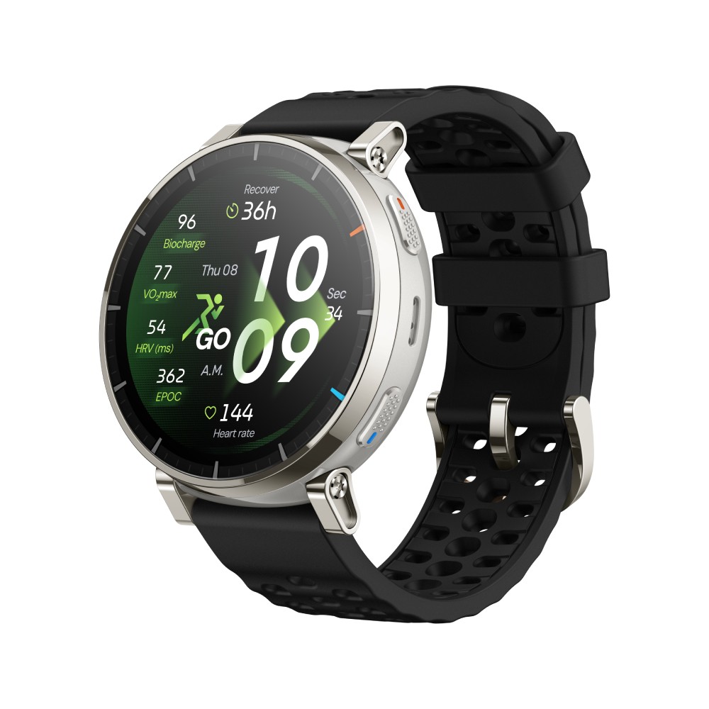 สมาร์ทวอทช์ Amazfit Active 3 Premium Apex Silver
