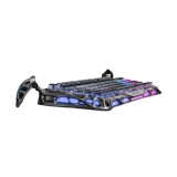 คีย์บอร์ดเกมมิ่ง GravaStar Wireless Mercury K1 Pro - Cybrpunk