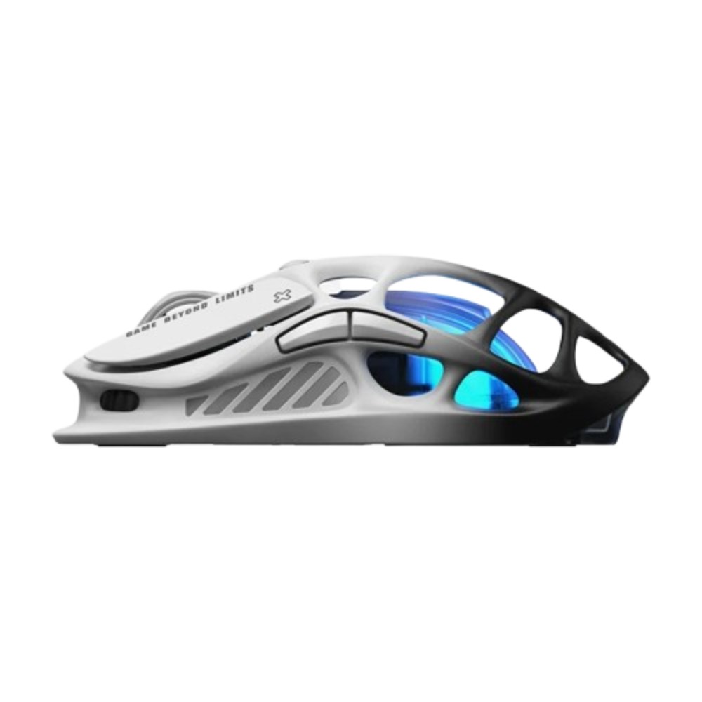 เมาส์เกมมิ่ง GravaStar Wireless Mercury M1 Pro - Black/White