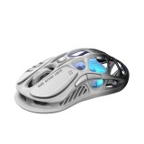 เมาส์เกมมิ่ง GravaStar Wireless Mercury M1 Pro - Black/White