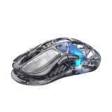 เมาส์เกมมิ่ง GravaStar Wireless Mercury M2 - Transparent Black
