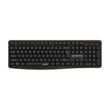 เมาส์และคีย์บอร์ด SIGNO Wireless Mouse + Keyboard KW-760+WM-106 Black (TH/EN)