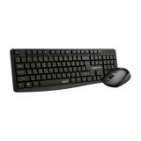 เมาส์และคีย์บอร์ด SIGNO Wireless Mouse + Keyboard KW-760+WM-106 Black (TH/EN)